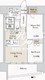 ブレス亀戸 1801 間取り図