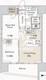 ブレス亀戸 1506 間取り図