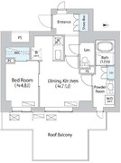 パークアクシス千歳船橋 508 間取り図