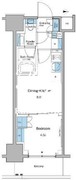 ルフォンプログレ上野マークス 704 間取り図