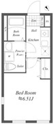 プラティーク山手大塚 202 間取り図