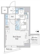 パークアクシス東陽町レジデンス 1120 間取り図