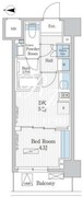 パークアクシス東陽町レジデンス 814 間取り図