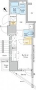 プラウドフラット文京千駄木 205 間取り図