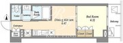 ジオエント浅草雷門 202 間取り図