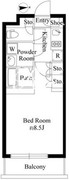コンポジット戸越公園 305 間取り図 ?>