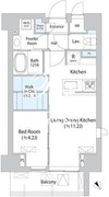 ミリアレジデンス浅草橋2 201 間取り図