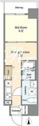 プライマル西大島駅前 703 間取り図