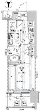 メインステージ浅草入谷2 302 間取り図