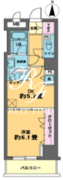 カスタリア新富町 502 間取り図