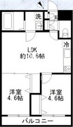 カルディア3西馬込 102 間取り図 ?>