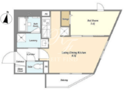 フラッフィー西早稲田 203 間取り図
