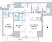 パークホームズ本郷三丁目 303 間取り図