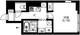 スクリブ千駄ケ谷 602 間取り図