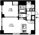 スクリブ千駄ケ谷 503 間取り図