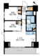 プライマル浅草言問通 306 間取り図