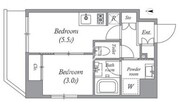 クオリタス住吉 703 間取り図