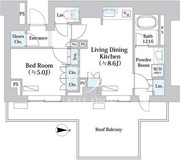 パークアクシス千歳船橋 507 間取り図