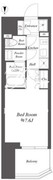 WORVE東京木場 302 間取り図