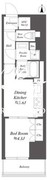 WORVE東京木場 411 間取り図