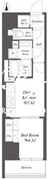 WORVE東京木場 1112 間取り図