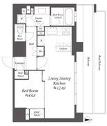 WORVE東京木場 1202 間取り図