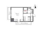 Totsu Residence Shiba 211 間取り図