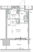 ワンルーフレジデンス田町 720 間取り図