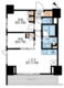 プライマル浅草言問通 1006 間取り図