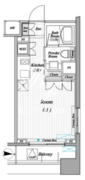 レジディア錦糸町2 510 間取り図