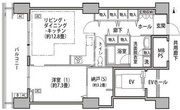 東雲キャナルコートCODAN 16-1311 間取り図