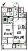 ドゥーエ浅草橋2 704 間取り図