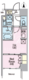 リビオメゾン木場 901 間取り図
