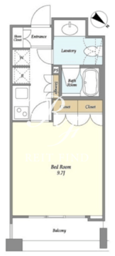 オーキッドレジデンス神楽坂 231 間取り図