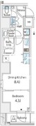 グランジット大手町 402 間取り図