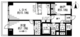レジディア目白 307 間取り図