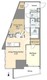 ラサンテ文京千駄木 1502 間取り図
