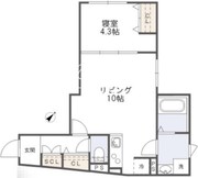 グランパセオ三軒茶屋 304 間取り図