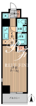 レガーロ御茶ノ水1 607 間取り図