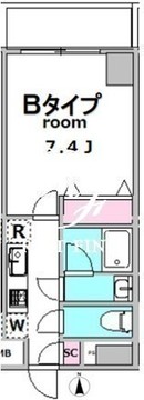 グランジット大森 802 間取り図