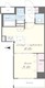 ラグラシア四谷 603 間取り図
