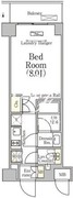ベルファース大森山王 107 間取り図