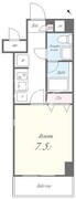 豊洲ステーションレジデンス 302 間取り図