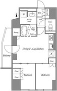 コスモグラシア池田山 501 間取り図