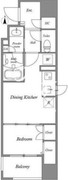 コスモグラシア池田山 303 間取り図