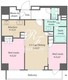 ウエリスアーバン錦糸町 1504 間取り図