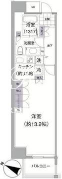 アビティ目黒 218 間取り図