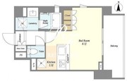 リーブルグラント四谷三丁目 423 間取り図