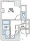 ベルデュール代々木 101 間取り図