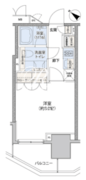 レジディア文京小石川2 802 間取り図 ?>